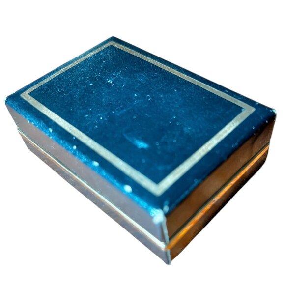 Vintage Swank Silver-Tone Fleur-De-Lis Cufflinks With Original Box - Picture 7 of 7